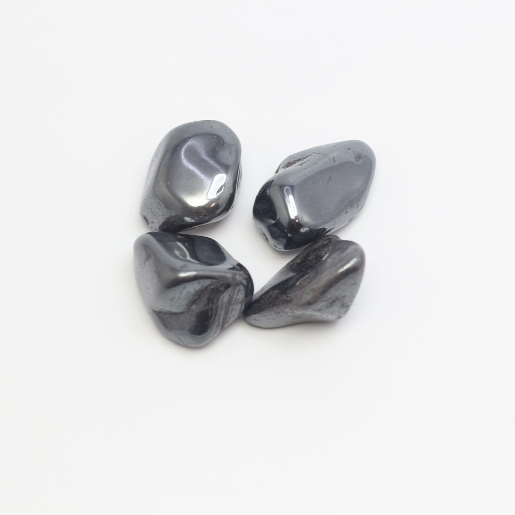 Hématite pierre roulée grise qualité A 25 à 35 mm