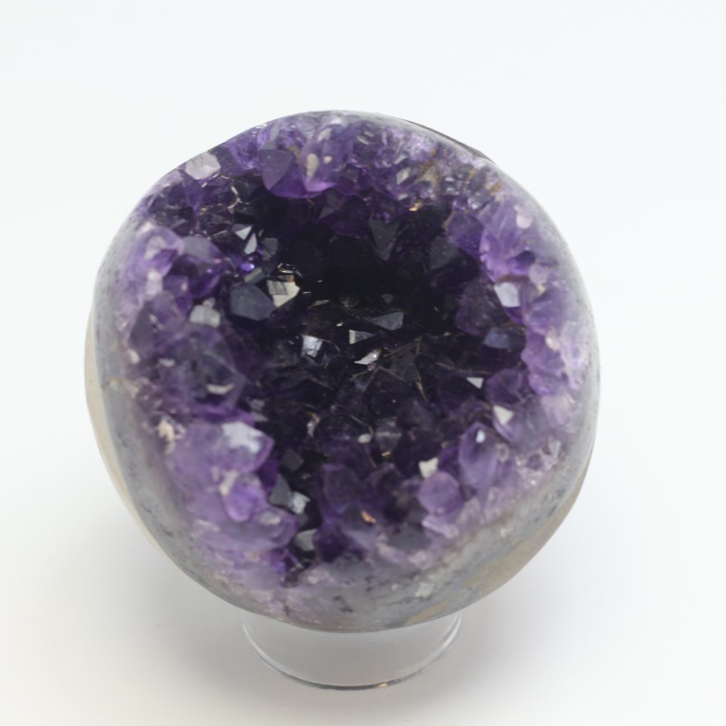 sphère druse d’améthyste extra Brésil, 393 g