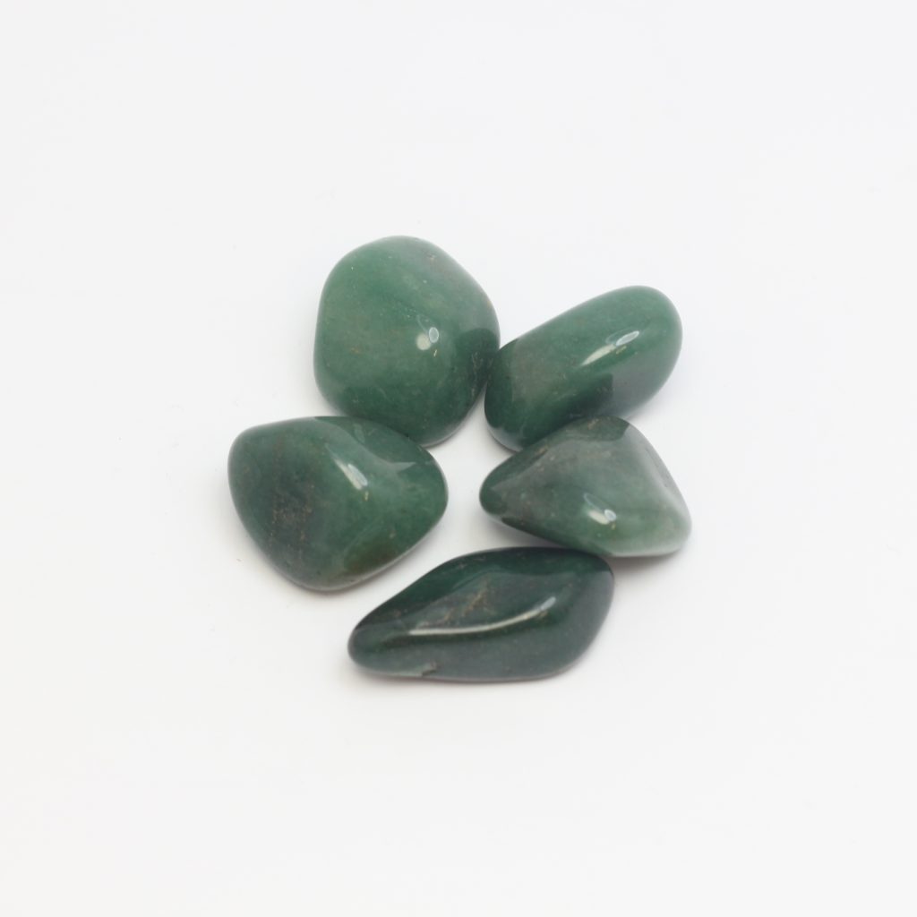 Pierre roulée aventurine verte du Brésil