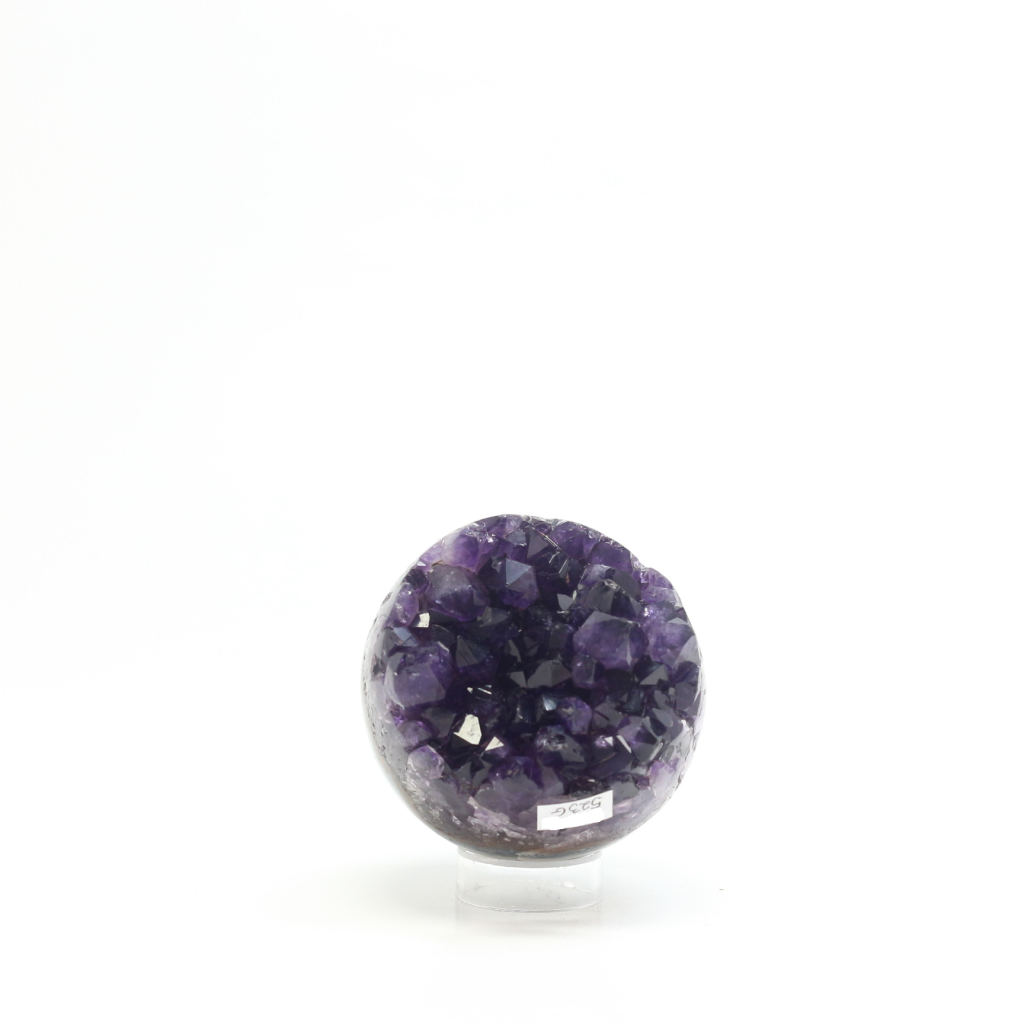 Sphères de druse d’améthyste AAA du Brésil violet profond