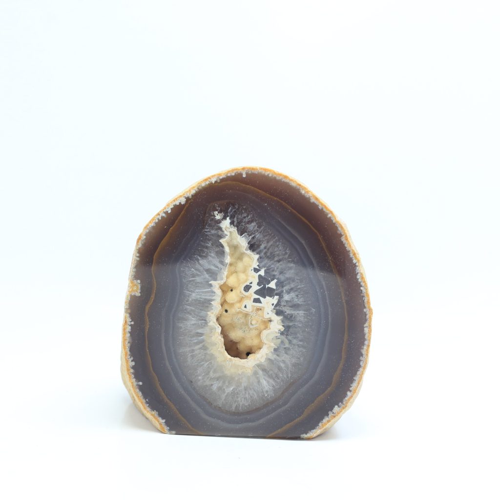 Géode agate AA du Brésil 1000 g