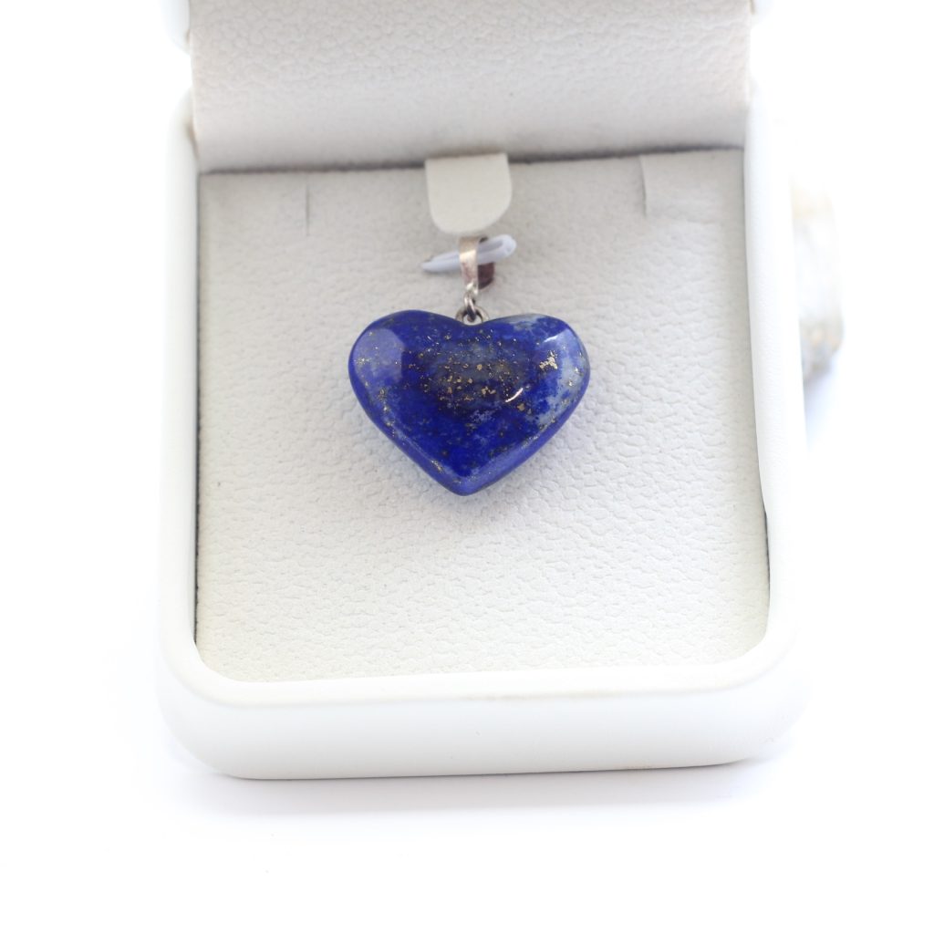 Pendentifs en lapis lazuli naturel AAA poli du Pakistan bleu profond 16x21mm 42€