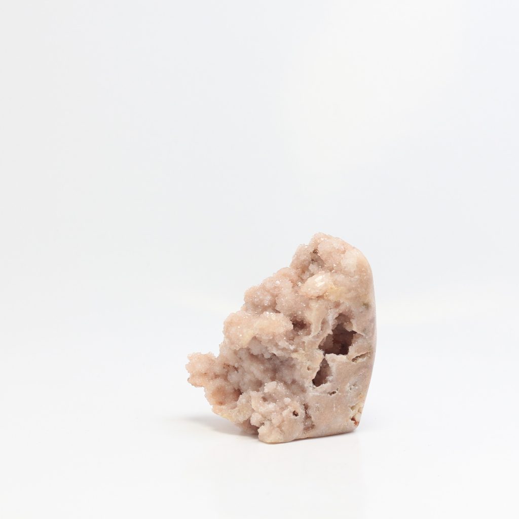 Druse d’améthyste rose AAA du Brésil en quartz naturel