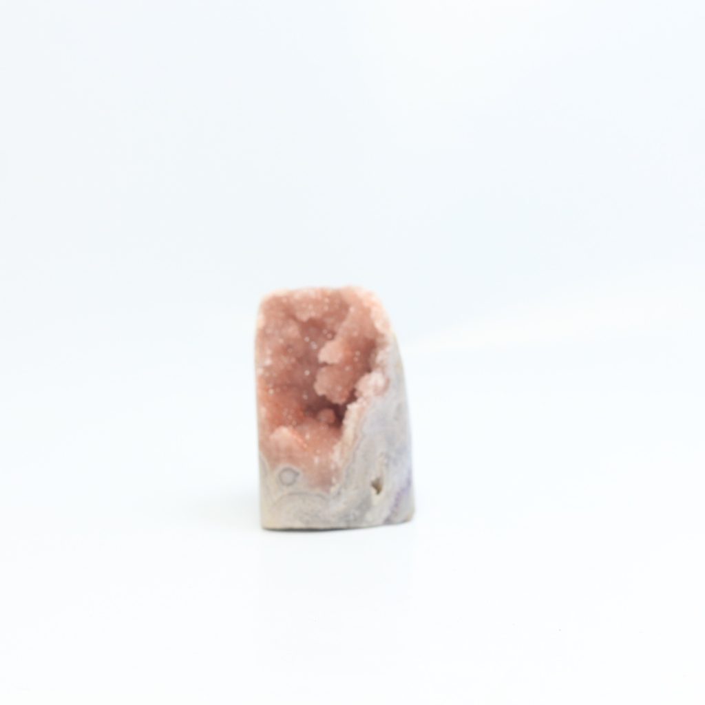 Druse d’améthyste rose AAA du Brésil en quartz naturel 90g