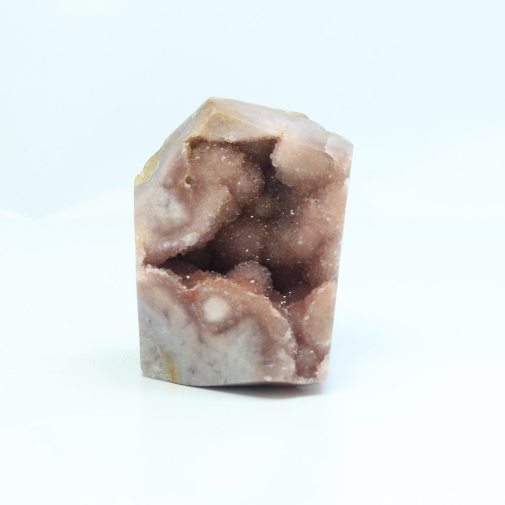 Druse d’améthyste rose AAA du Brésil en quartz naturel