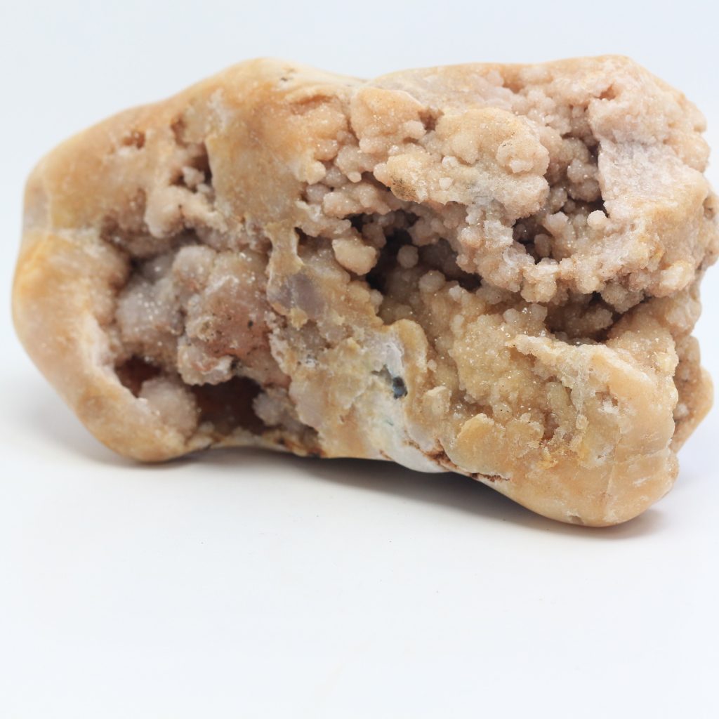 Druse d’améthyste rose AAA du Brésil en quartz naturel 794 g